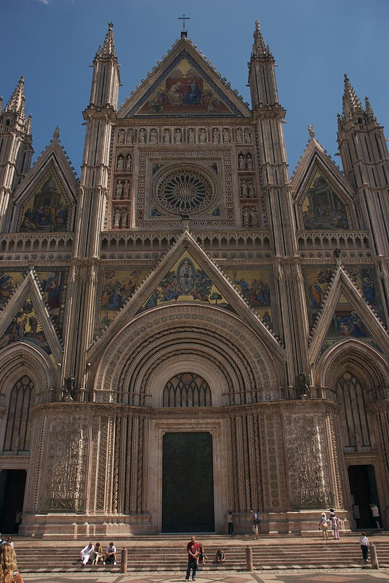 Photo:  Italy's most ornate duomo is in Orvieto, Umbria
